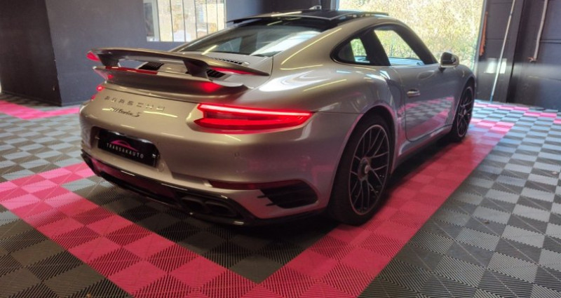 Porsche 911 TURBO COUPE 3.8i 580 S PDK | Freins c�ramiques | Suivi | Piw  occasion � Lens - photo n�5